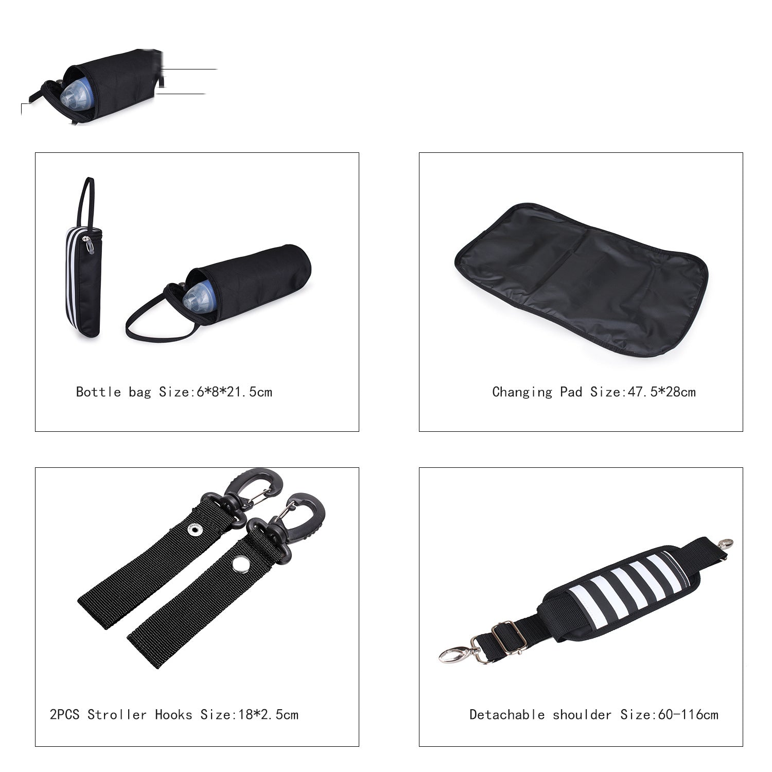 Multifunctional Large-Capacity Mother and Baby Bag Baby Outing Bag