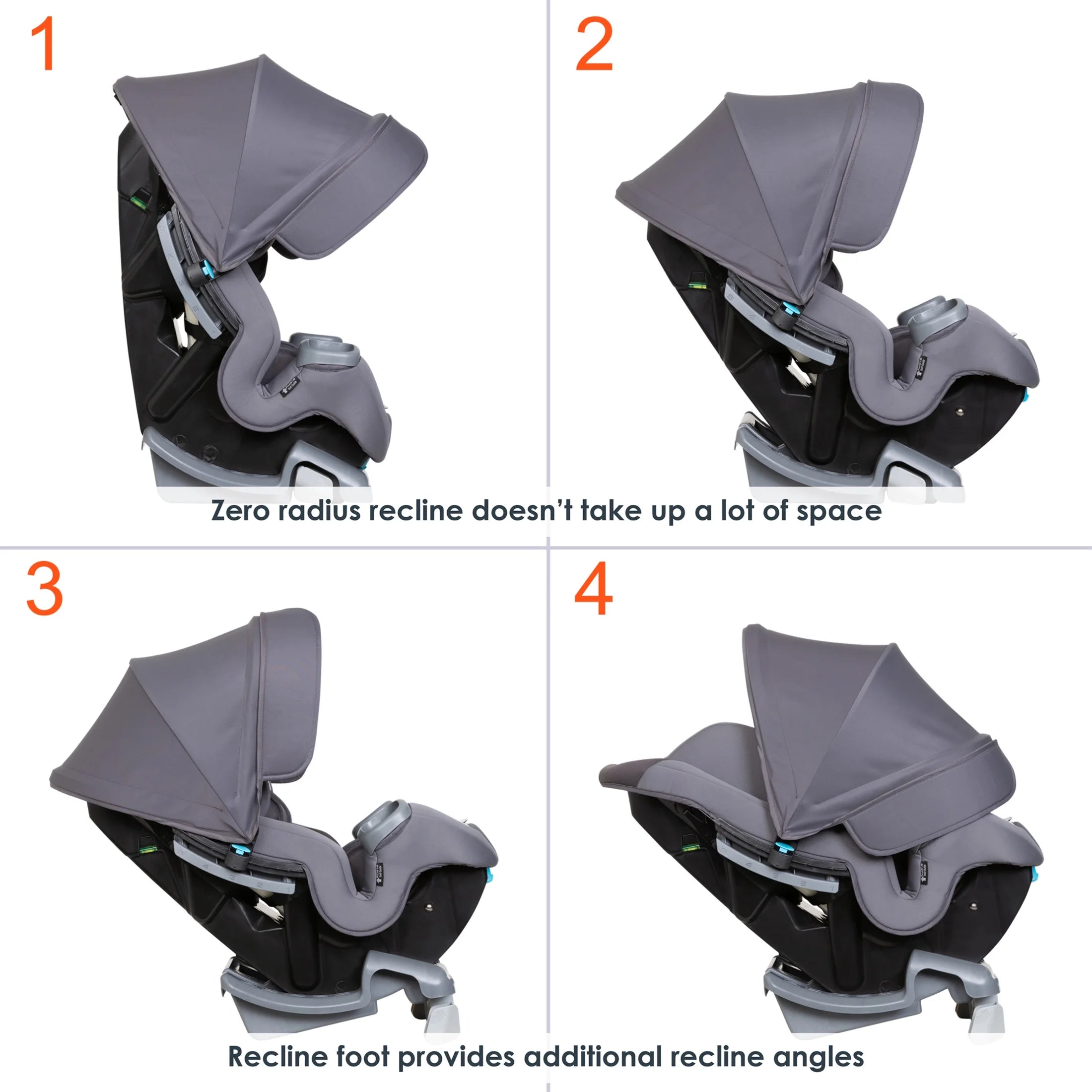 Cover Me™ 4-In-1 Convertible Car Seat