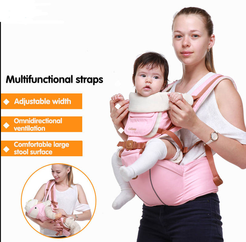 Multifunctional Breathable Baby Carrier Ergonomic Baby Slingshot Adjustable Belt Newborn Baby Travel Strap Mother Waist Back Stool