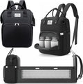 Baby Diaper Bags with Changing Station, Diaper Bag Backpack for Moms Dads with USB Charging Port, Baby Shower Gifts, Large Capacity Diaper Backpack