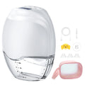 2/1Pcs Wearable Breast Pump Hands Free Electric Breast Pumps Slient Comfort Milk Collector Bpa-Free LED Display 3Modes 12 Levels