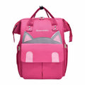 Mommy Oxford Cloth Large Diaper Bags with Insulated Pockets, Pink