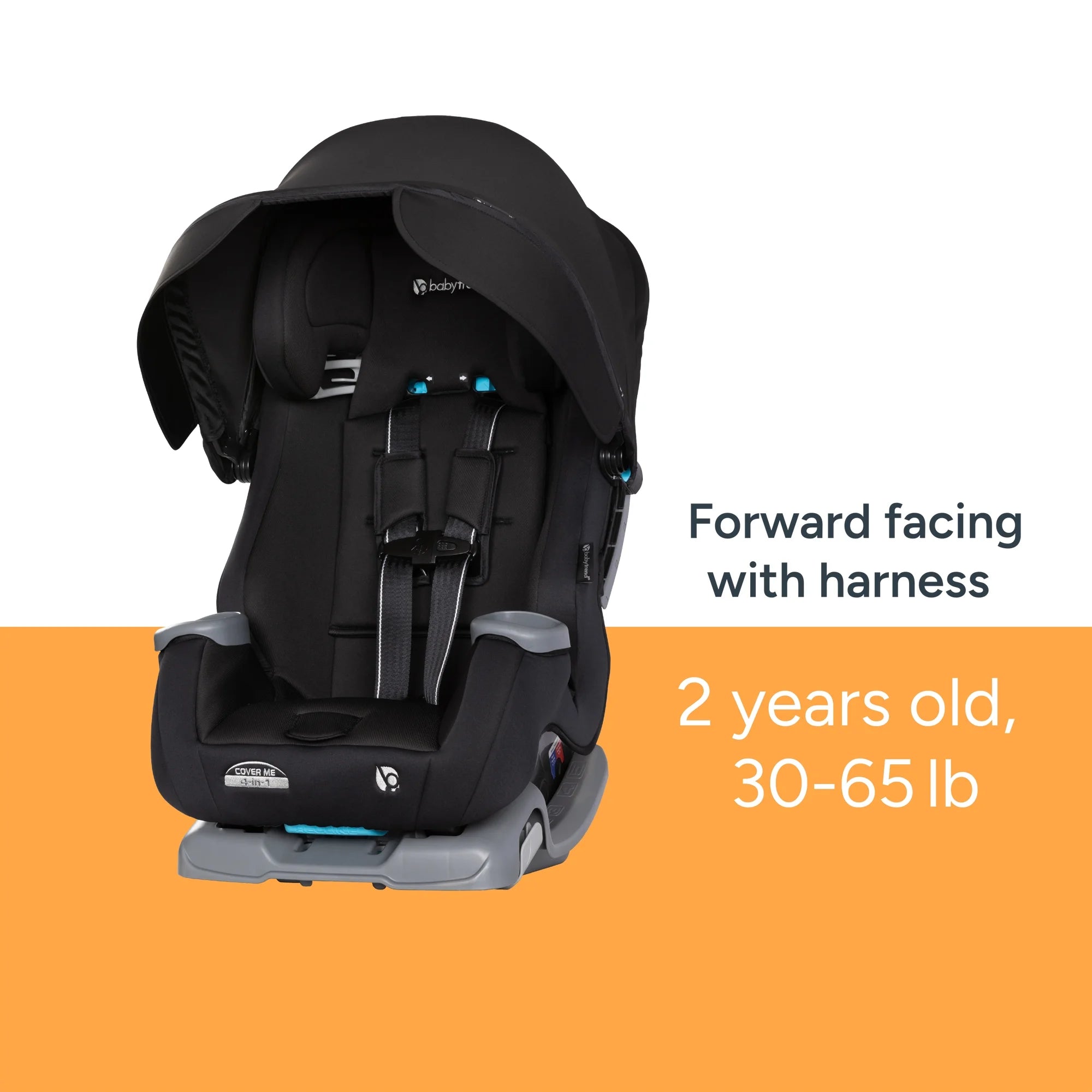 Cover Me™ 4-In-1 Convertible Car Seat